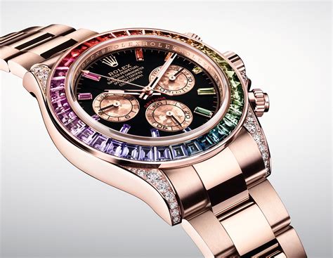 rolex daytona everose gold rainbow|Rolex 116595 rainbow price.